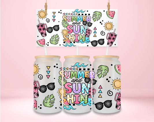 Summer and Sunshine UVDTF Wrap