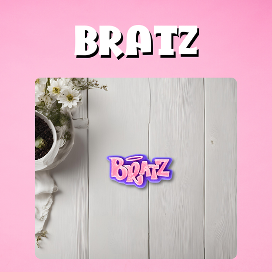Bratz 3D Straw Topper