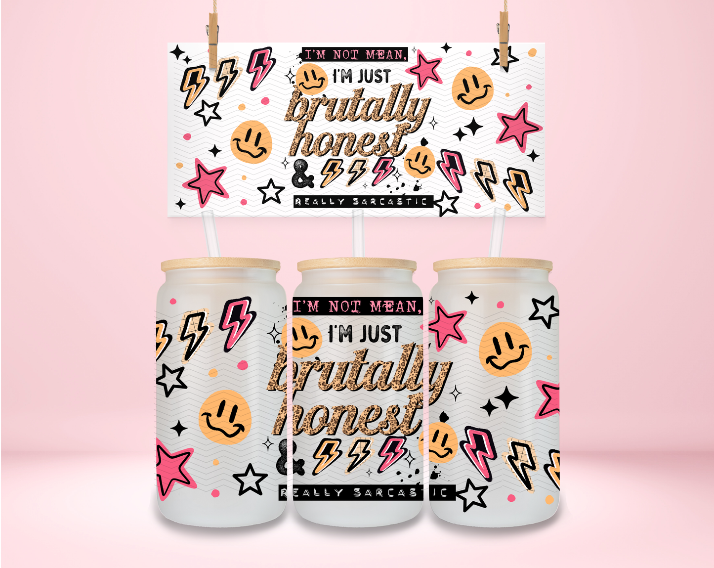 Brutally Honest Leopard UVDTF Wrap