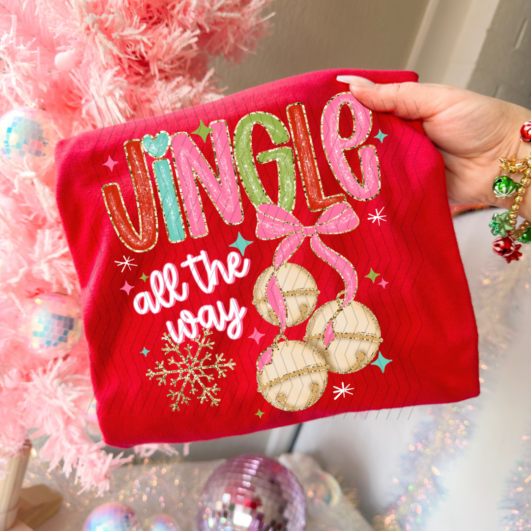 Jingle All The Way DTF