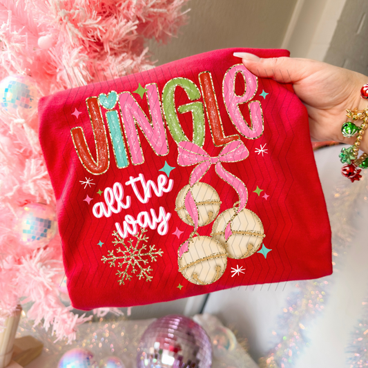 Jingle All The Way DTF