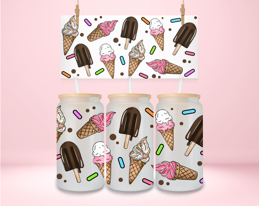 Ice Cream Fun UVDTF Wrap
