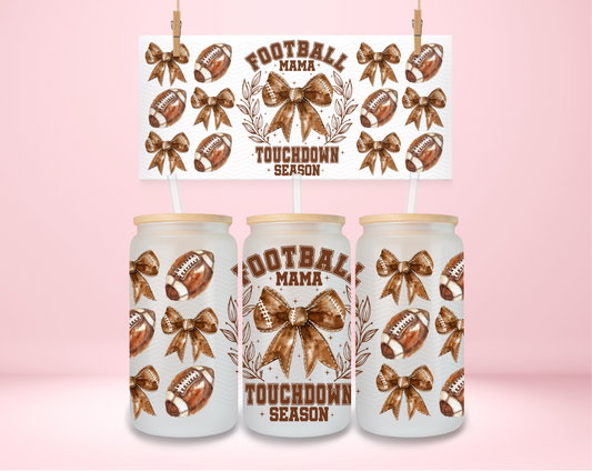 Football Mama Coquette UVDTF Wrap