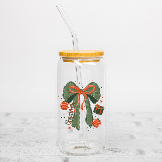 Christmas Coquette UVDTF Decal
