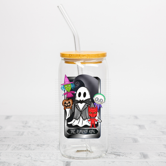 The Pumpkin King Card UVDTF Decal