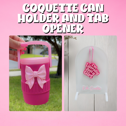 Coquette Can Holder