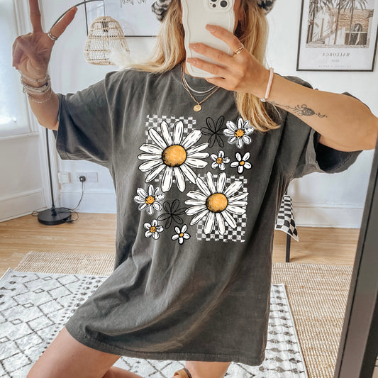Daisy Checkered DTF