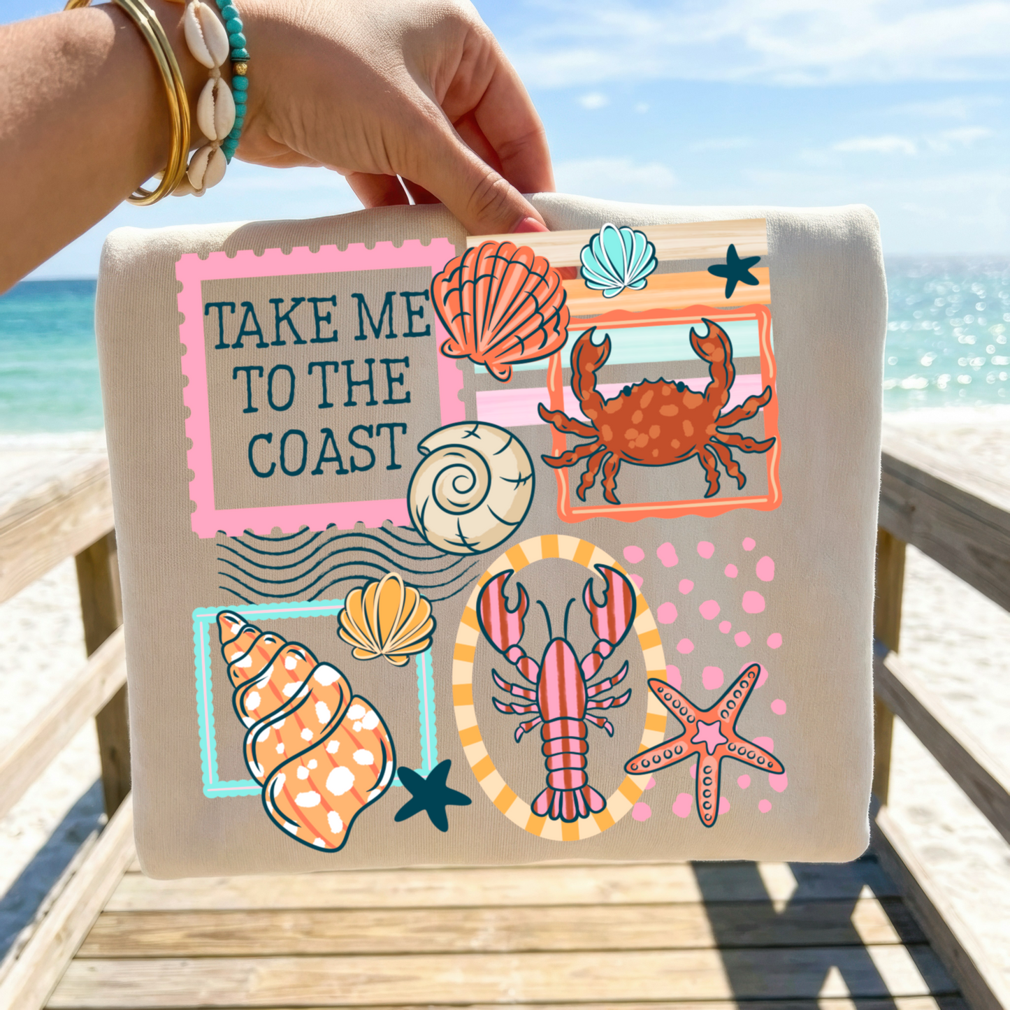 Take Me To The Coast DTF