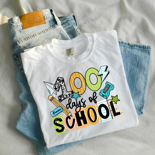 100 Days Of School- Boy DTF