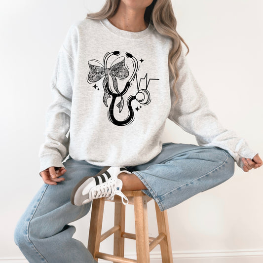 Coquette Stethoscope Single Color DTF