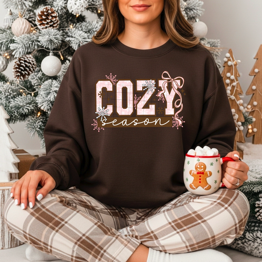 Pink Cozy Season DTF