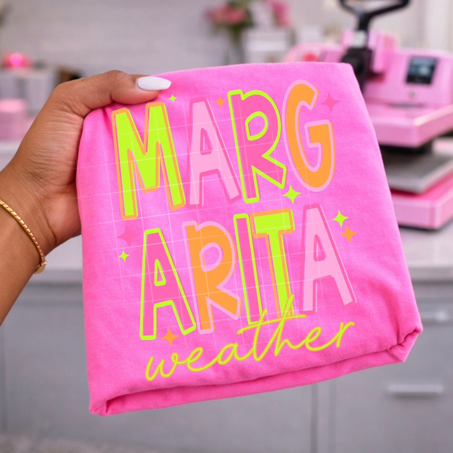 Margarita Weather Neon DTF