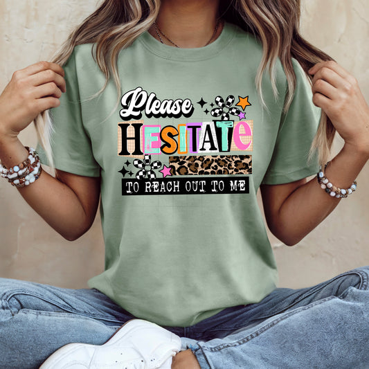Please Hesitate Leopard DTF