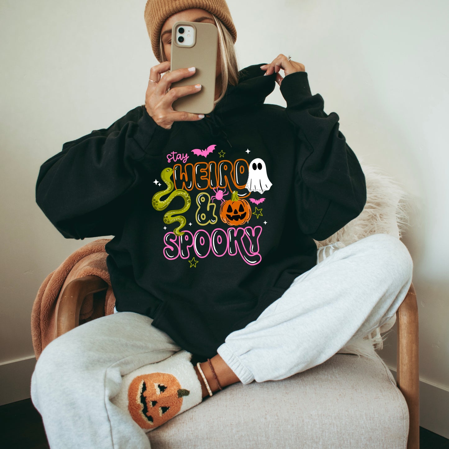 Stay Weird & Spooky DTF