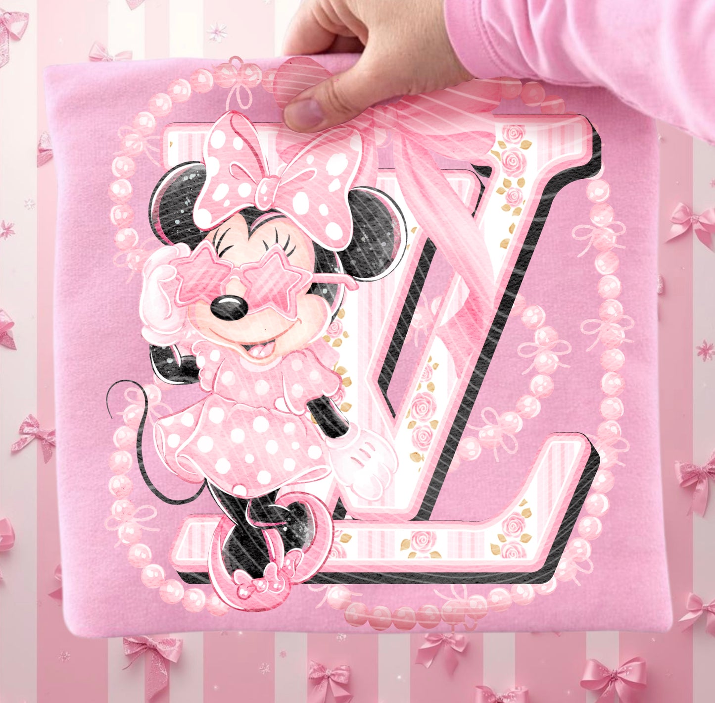 Designer Mouse Girly DTF