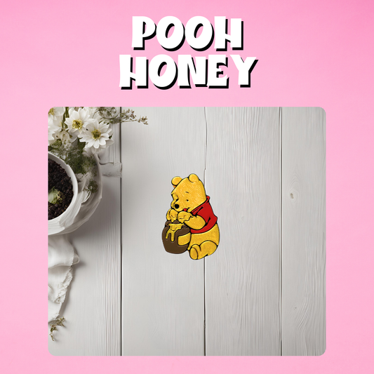 Pooh Honey Straw Topper