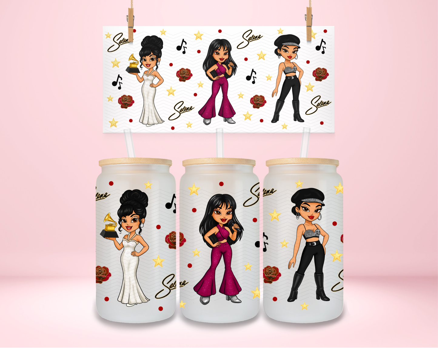 Selena Bratz UVDTF Wrap